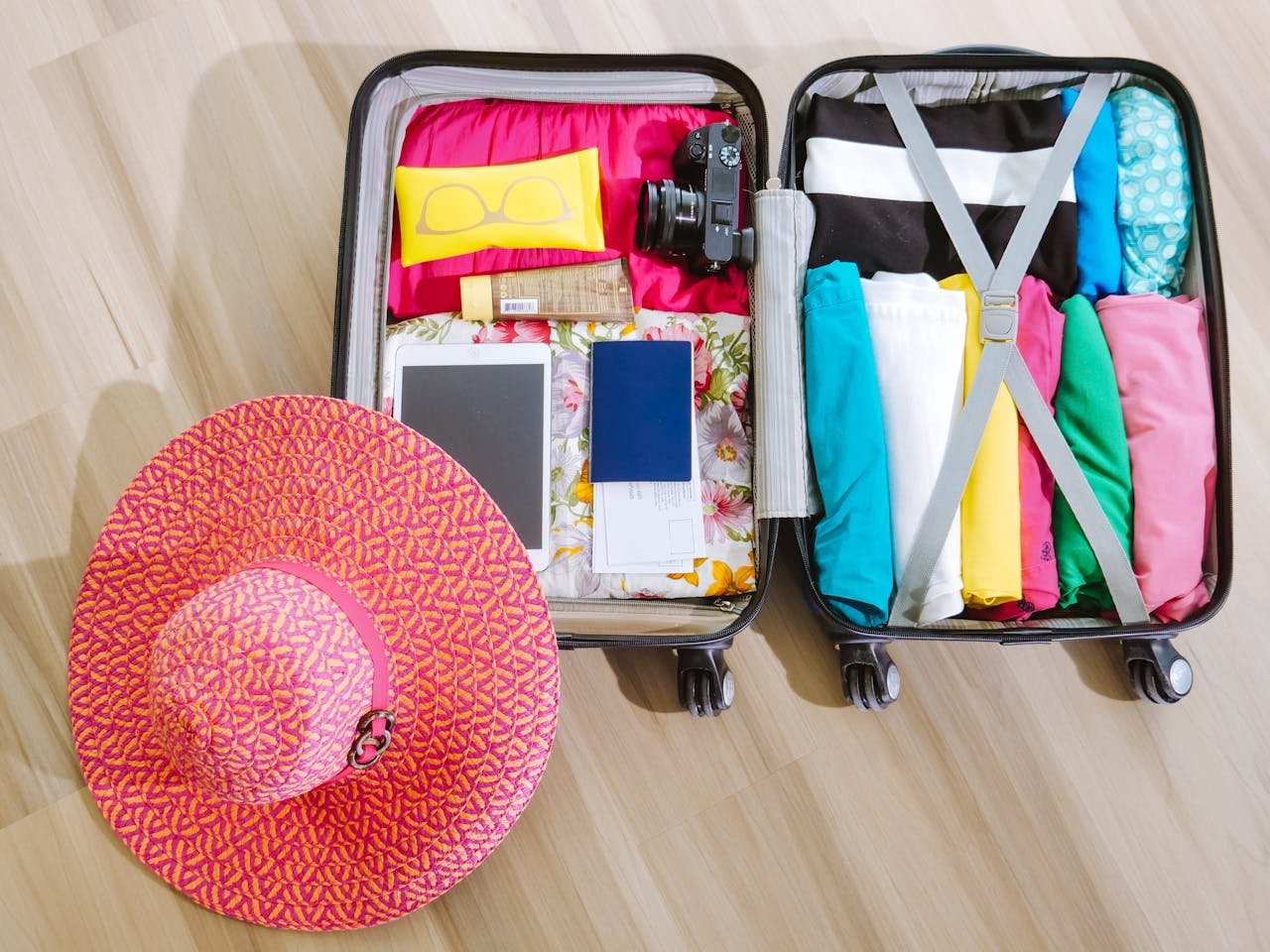 travel suitcase- travel checklist