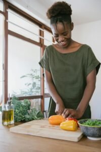 pre-chopped veggies for meal prep